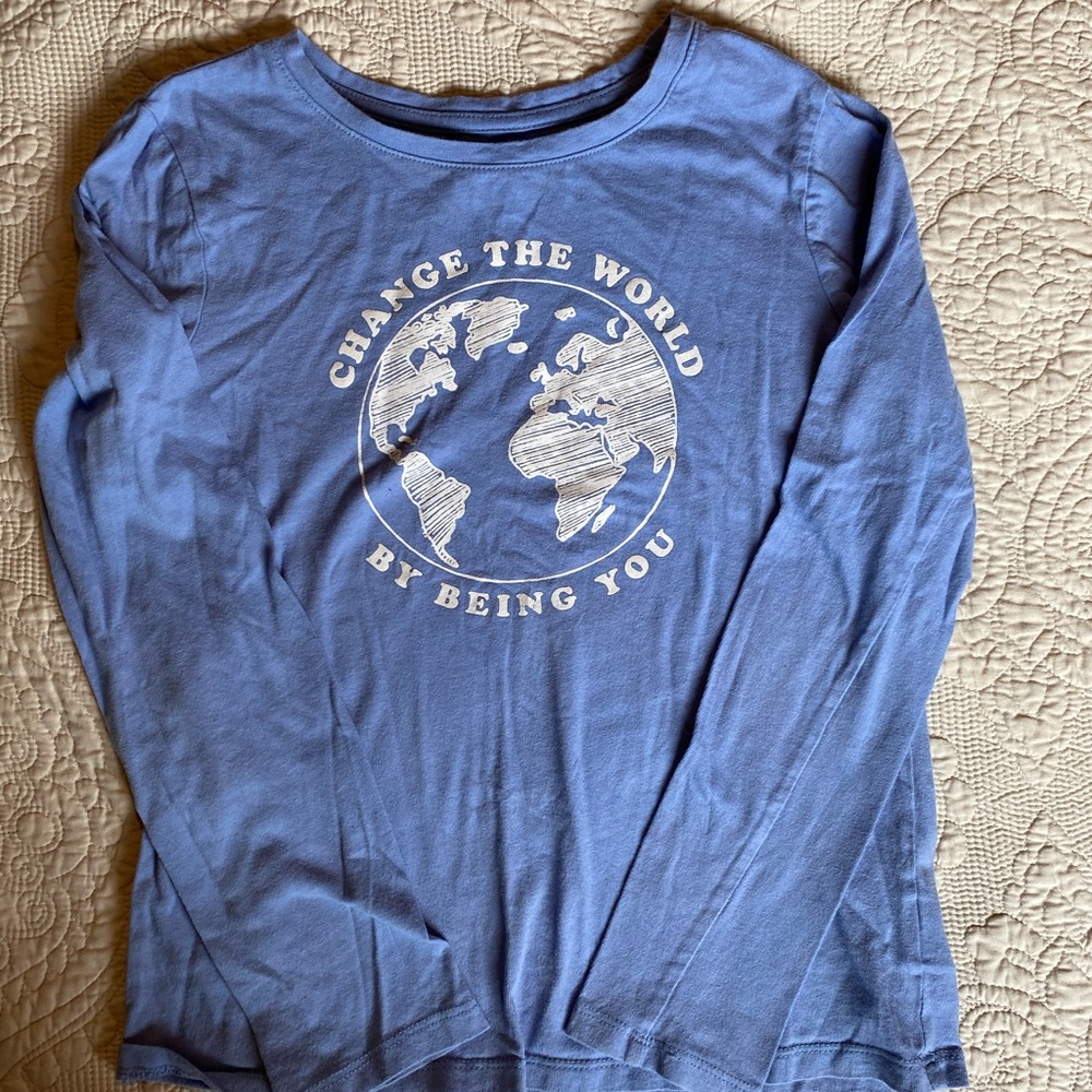 GAP Ling sleeved World t-shirt - size XL